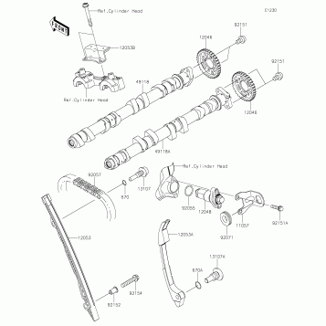 Camshaft(s)/Tensioner
