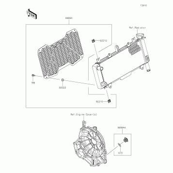 Accessory(Radiator Screen and Cap)