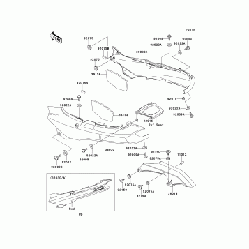 Side Covers/Chain Cover(ZX1100-E1)
