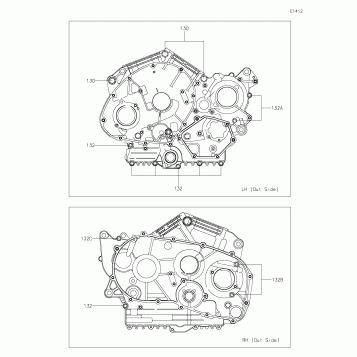 Crankcase Bolt Pattern