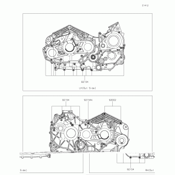 Crankcase Bolt Pattern