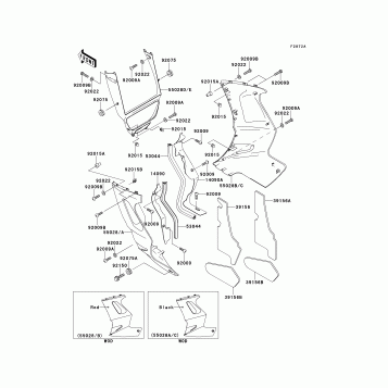 Cowling Lowers (ZX1100-E2/E3)