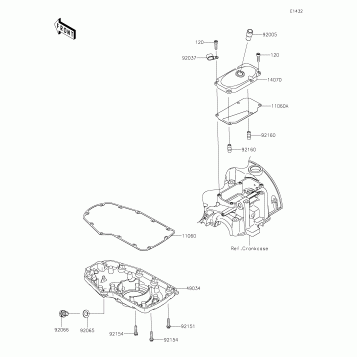 Breather Cover/Oil Pan