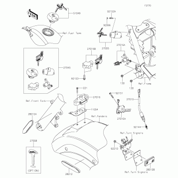 Ignition Switch/Locks/Reflectors