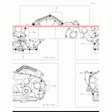 Crankcase Bolt Pattern