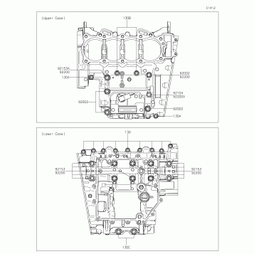 Crankcase Bolt Pattern