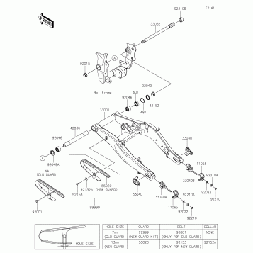 Swingarm(PPFNN/PRFNN/PRFNL)