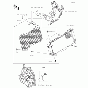 Accessory(Radiator Screen and Cap)