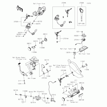 Ignition Switch/Locks/Reflectors