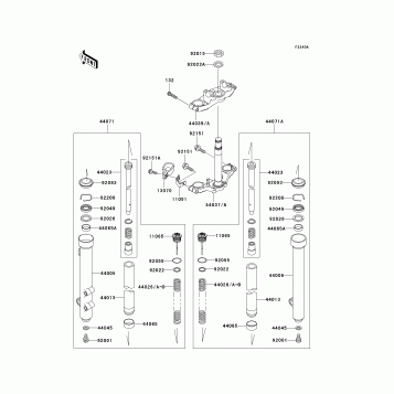 Front Fork(A7F-A9FA)