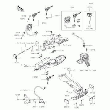 Ignition Switch/Locks/Reflectors