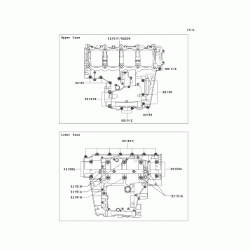 Crankcase Bolt Pattern