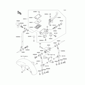 Front Master Cylinder(C1/C2)