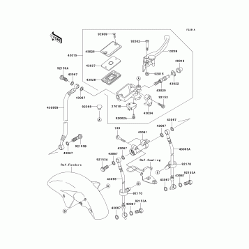 Front Master Cylinder(C3/C4)