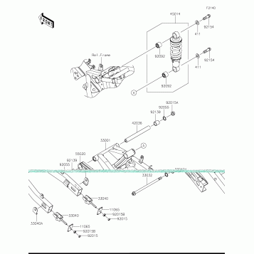 Swingarm/Shock Absorber
