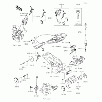 Ignition Switch/Locks/Reflectors