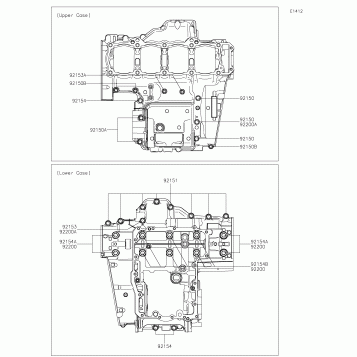 Crankcase Bolt Pattern