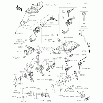 Ignition Switch/Locks/Reflectors
