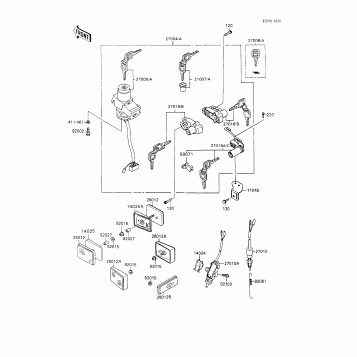 Ignition Switch/Locks/Reflectors