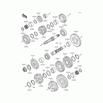Transmission(ZX600DE069248&NAMI.)