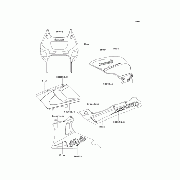 Decals(Blue/Graystone)(E10)(CN)