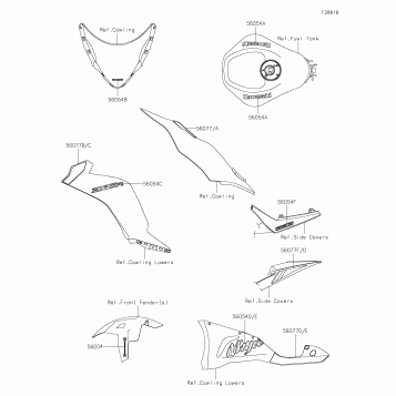 Decals(White)(JRFAN/JRFAL/JSFAN/JSFAL)