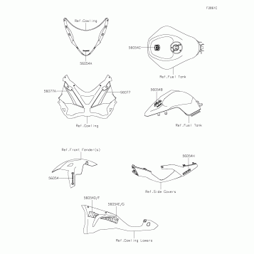 Decals(Green)(JRFBN/JRFBL)