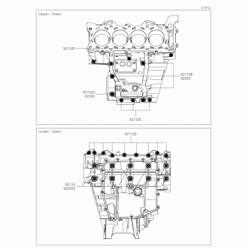Crankcase Bolt Pattern