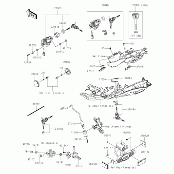 Ignition Switch/Locks/Reflectors