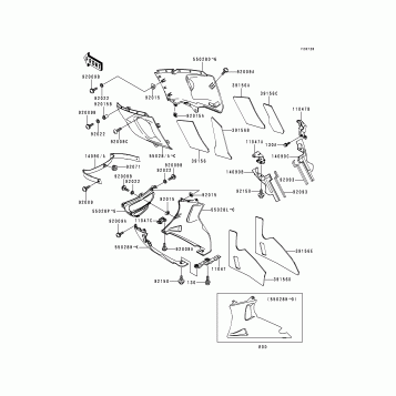 Cowling Lowers(ZX600-E6)