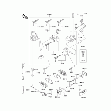 Ignition Switch/Locks/Reflectors