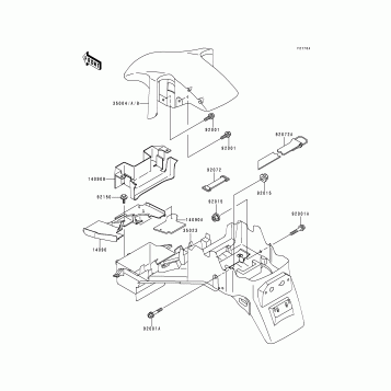 Fenders(ZX600-F2/F3)