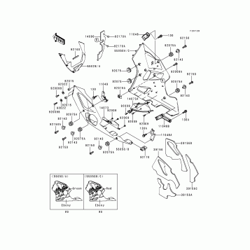 Cowling Lowers(ZX600-F3)