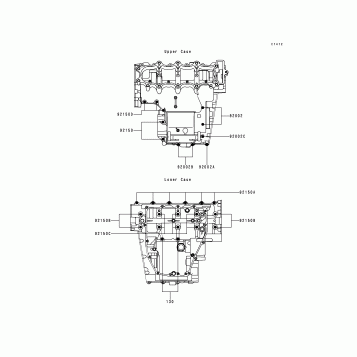 Crankcase Bolt Pattern