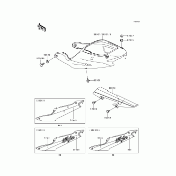 Side Covers/Chain Cover(ZX600-G2)