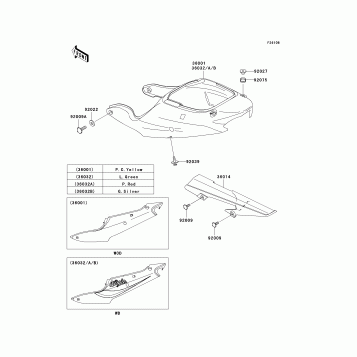 Side Covers/Chain Cover(ZX600-J3)