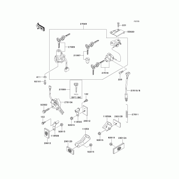 Ignition Switch/Locks/Reflectors