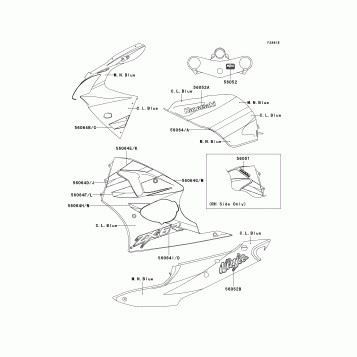 Decals(Blue/Blue)(CN)(ZX600-J2)