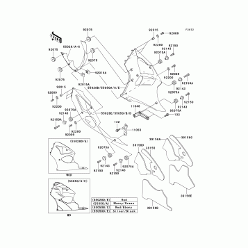 Cowling Lowers(ZX600-J1)