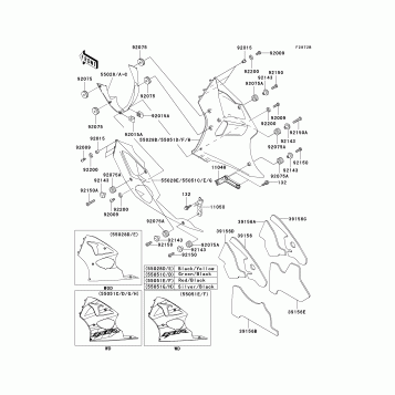 Cowling Lowers(ZX600-J3)