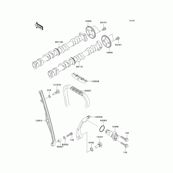 Camshaft(s)/Tensioner