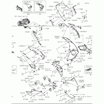 Cowling Lowers(HSFNN-HSFAL)