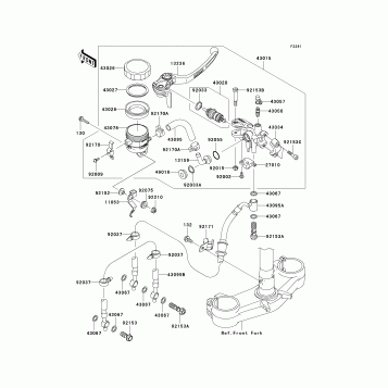 Front Master Cylinder