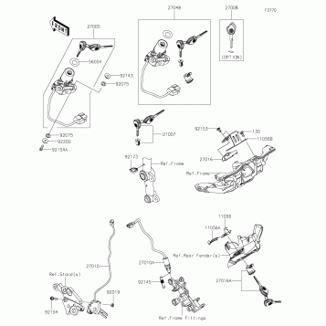 Ignition Switch/Locks/Reflectors