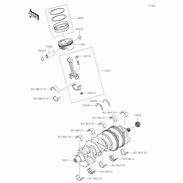 Crankshaft/Piston(s)