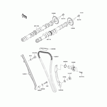 Camshaft(s)/Tensioner