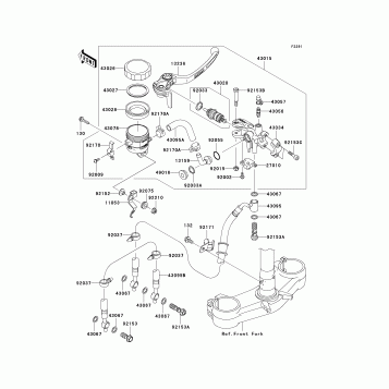 Front Master Cylinder