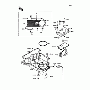 Breather Cover/Oil Pan