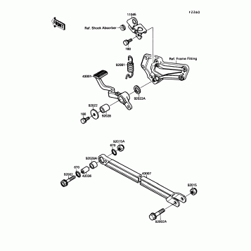 Brake Pedal/Torque Link