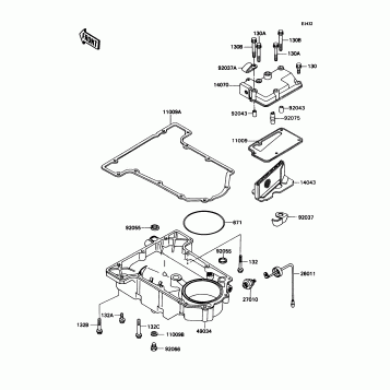 Breather Cover/Oil Pan